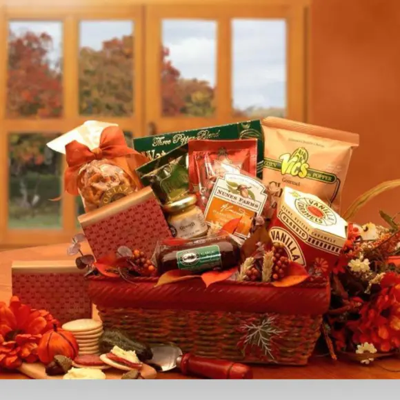 Fall-Themed Gift Basket